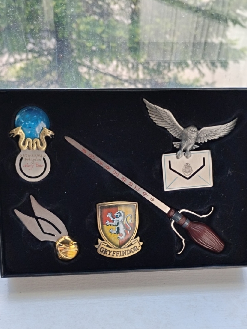 Metal Book Mark Harry Potter Collection